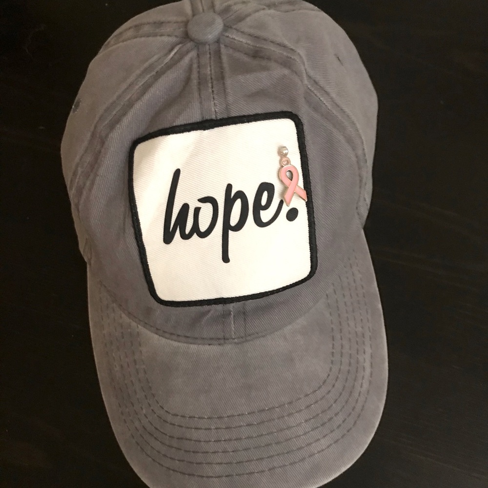 Hope BC Awareness Womens Gray Baseball Cap